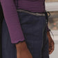 Cinders Long Sleeve Tee in Venet Purple