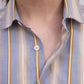 Claude Shirt in Grid Stripe