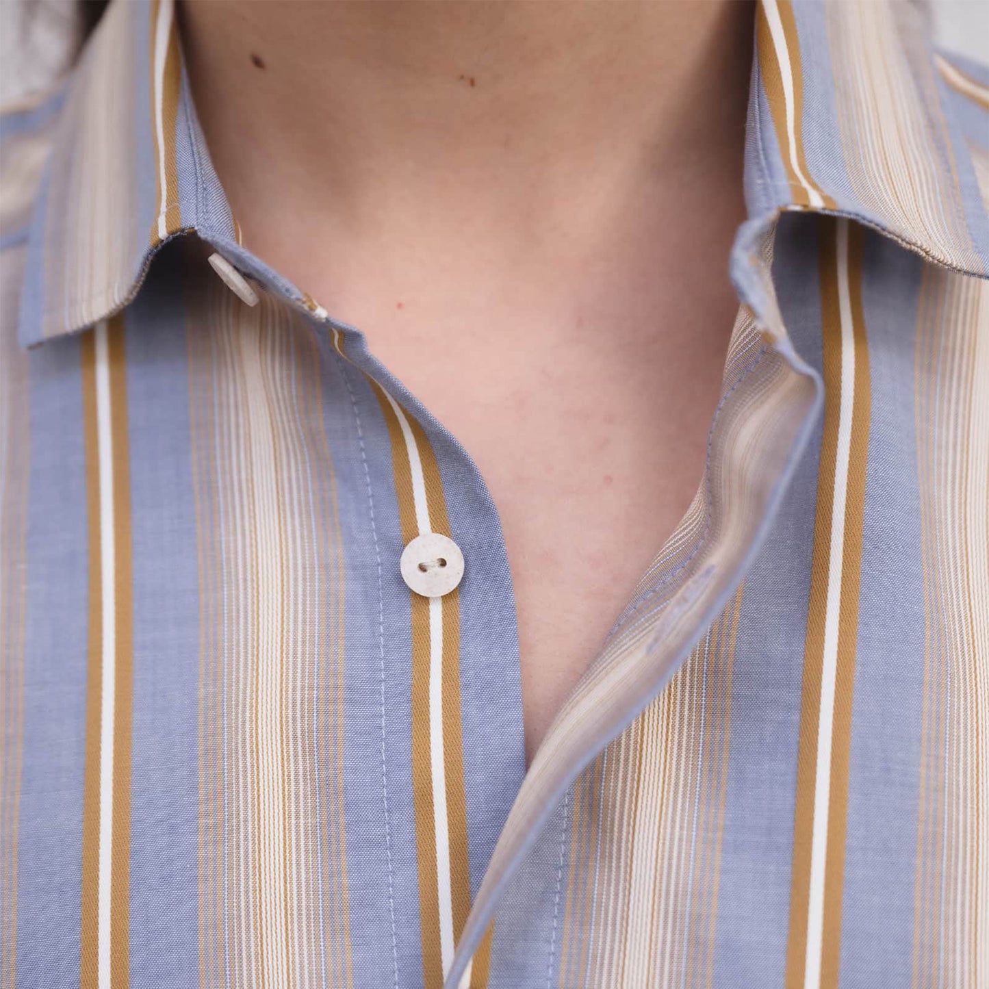 Claude Shirt in Grid Stripe