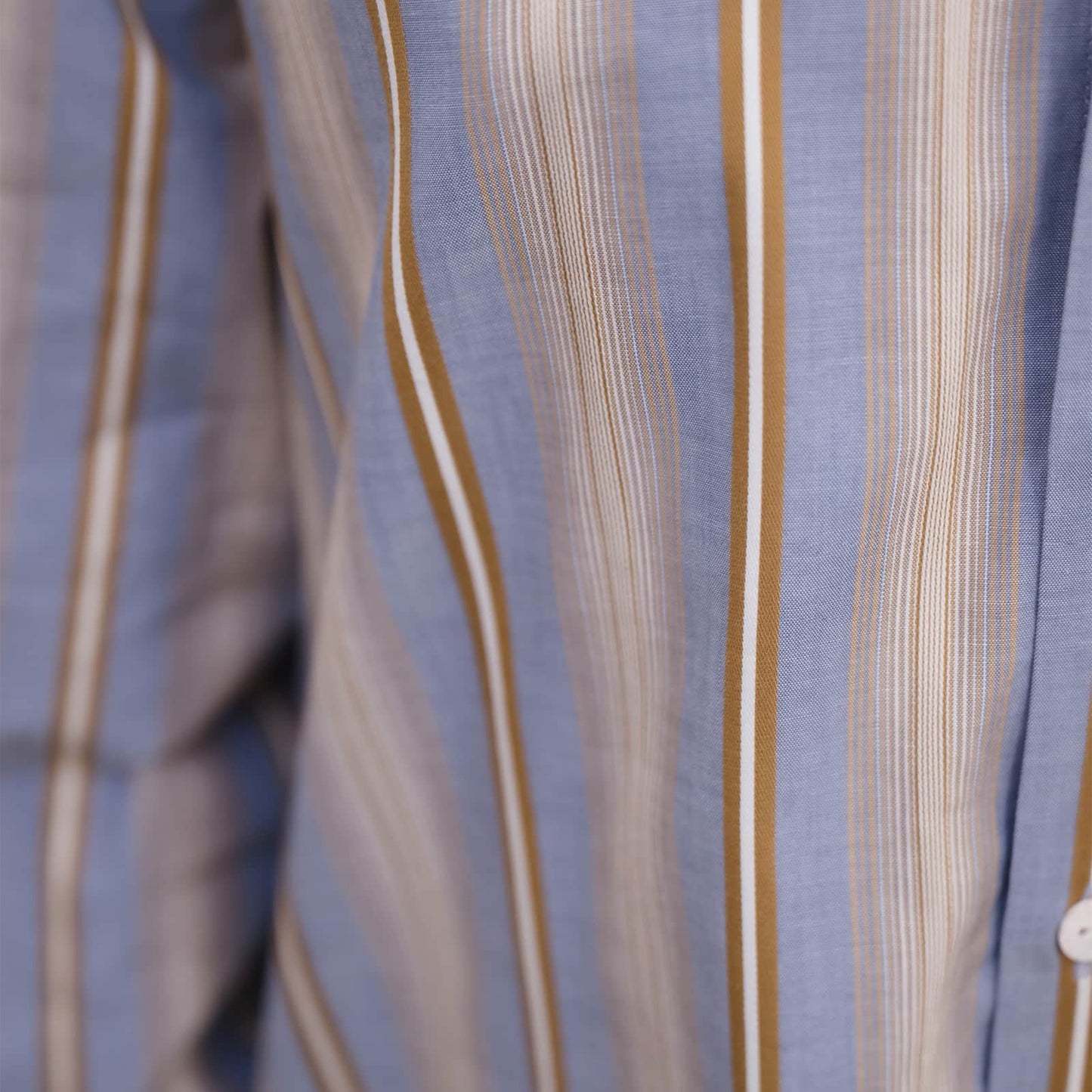 Claude Shirt in Grid Stripe