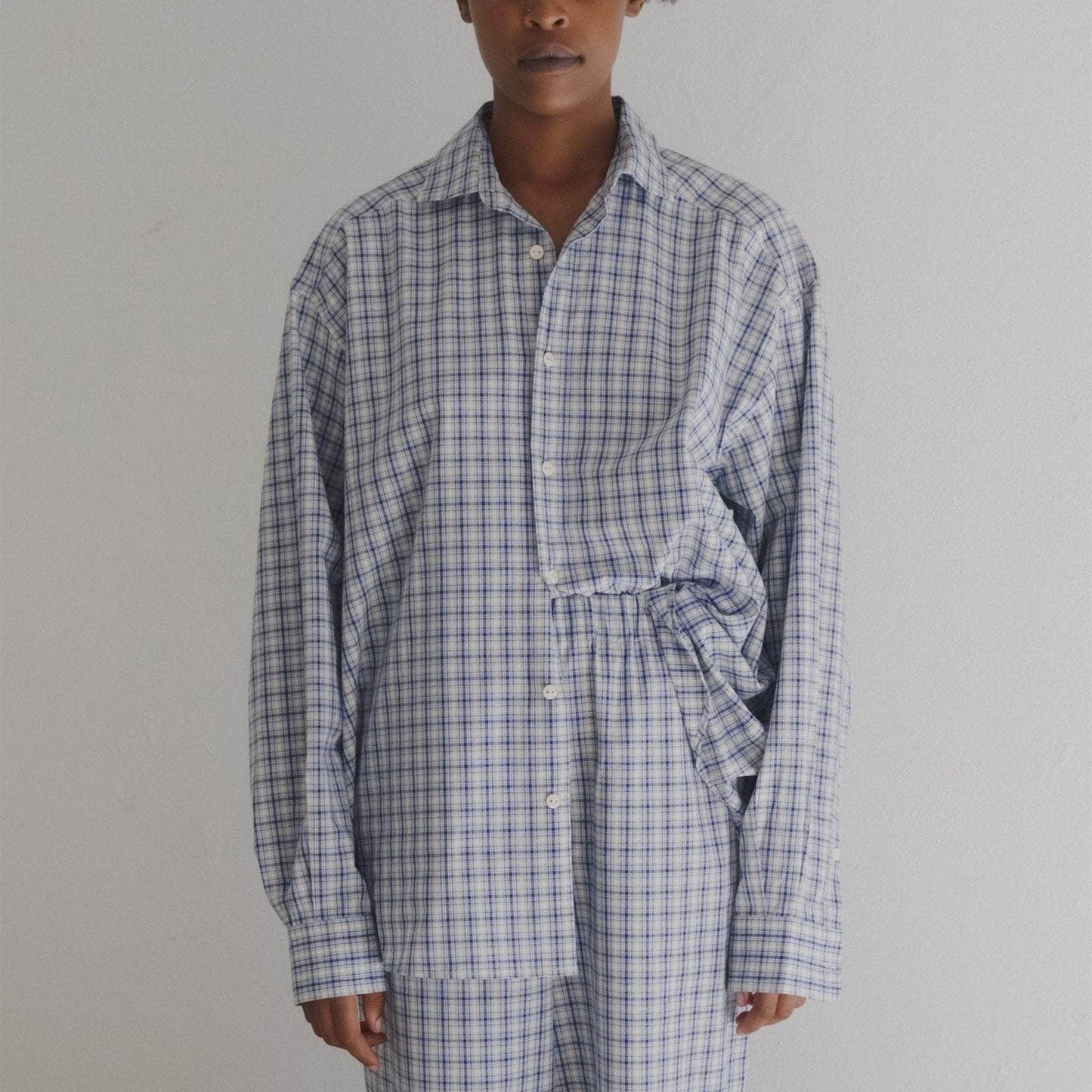 Claude Shirt in Blue Check