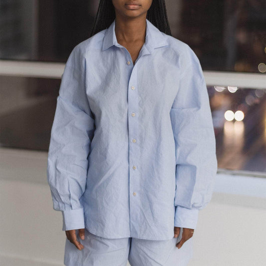 Claude Shirt in Sax Blue