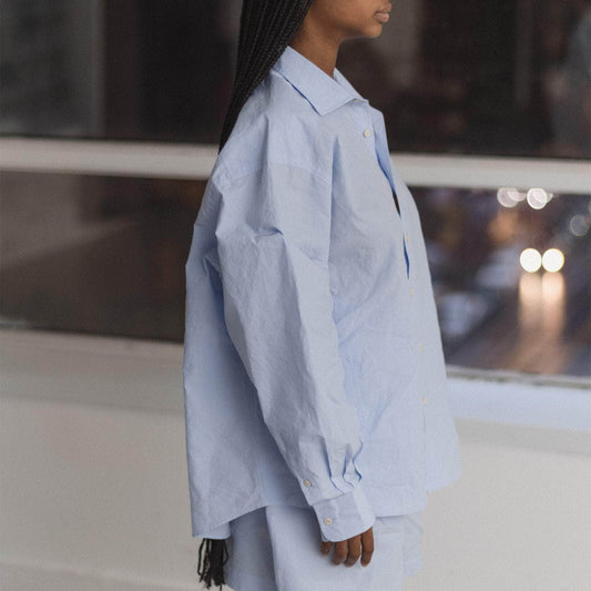 Claude Shirt in Sax Blue