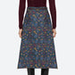 Constance Corduroy Print Skirt