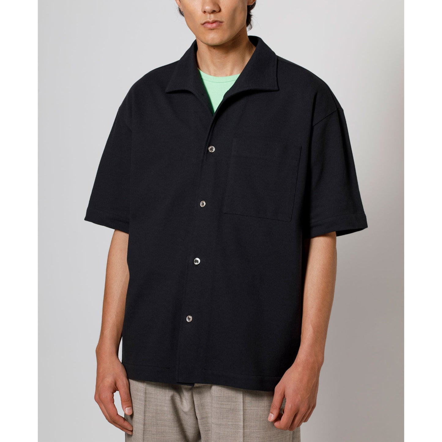 Coral S/S Shirt in Charcoal