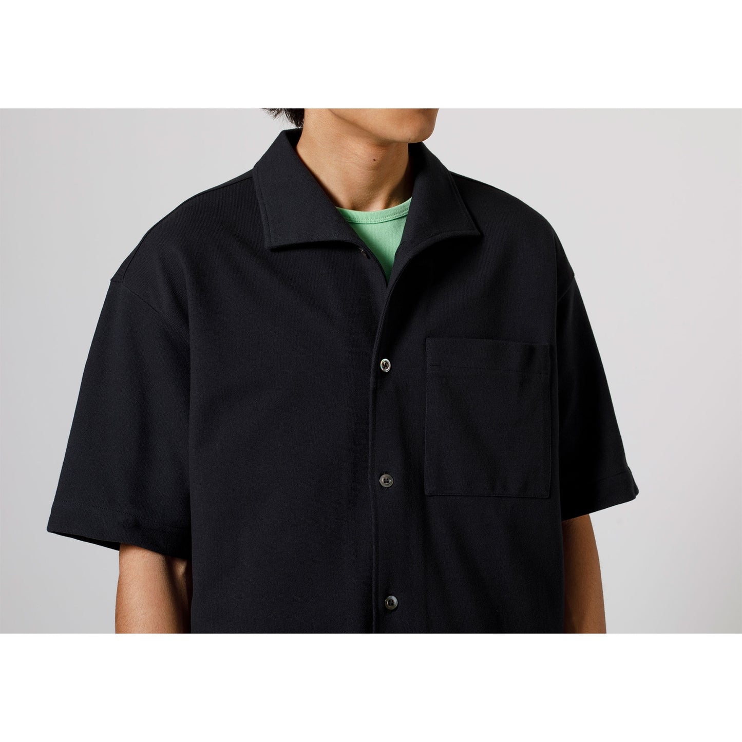 Coral S/S Shirt in Charcoal