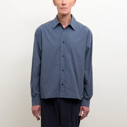 Dennis Shirt in Blue Check