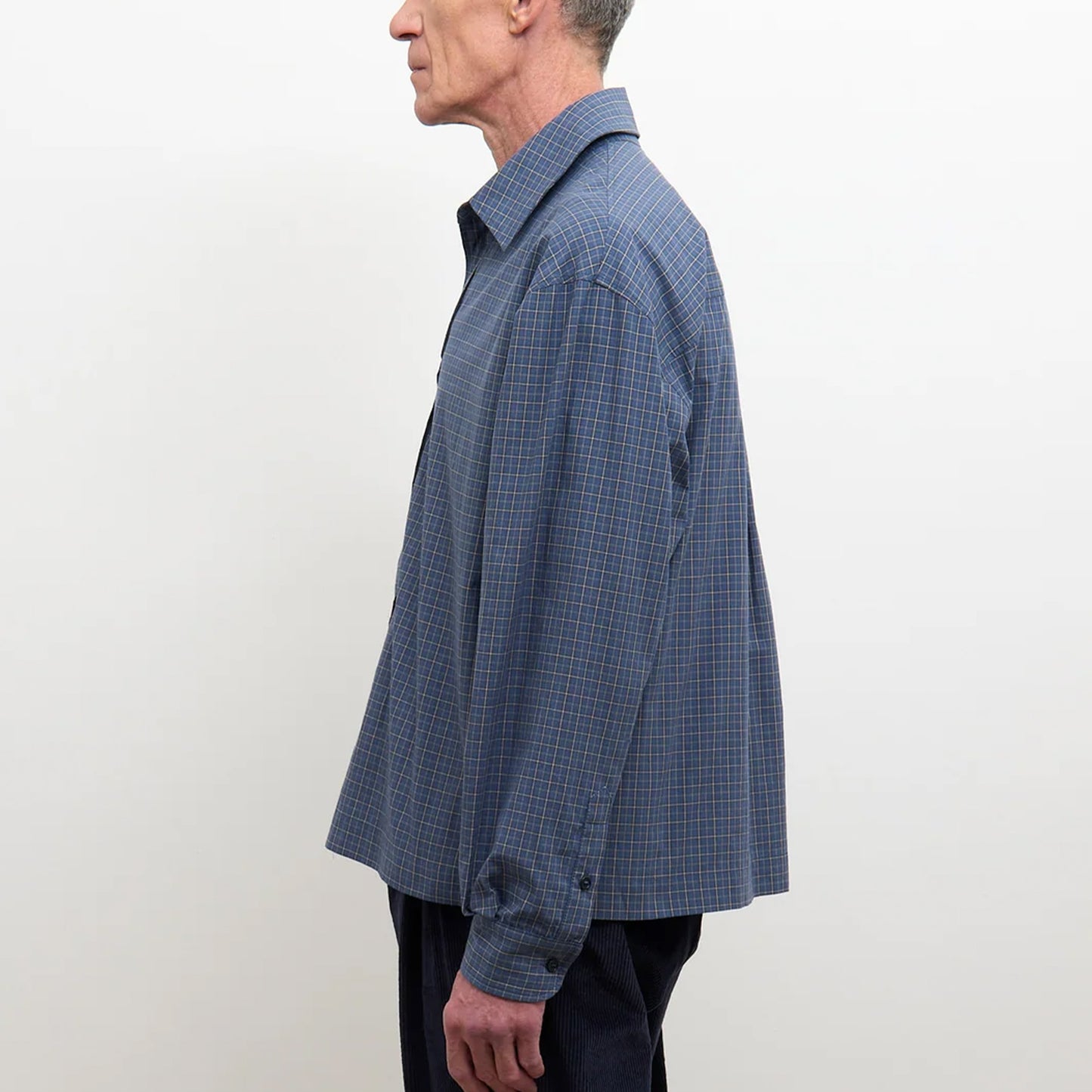 Dennis Shirt in Blue Check