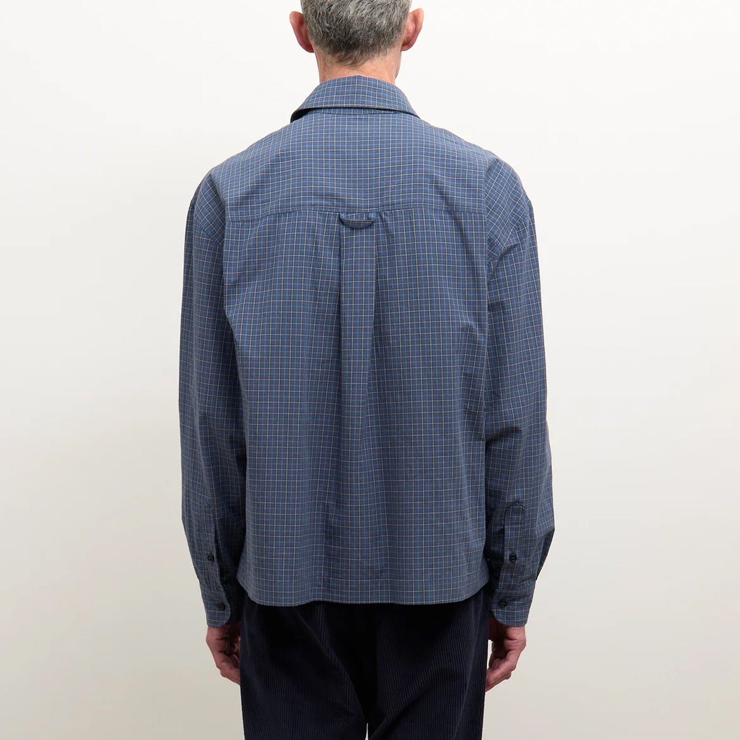 Dennis Shirt in Blue Check