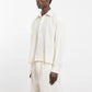Dennis Japanese Embroidery L/S Shirt in Cream