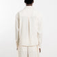 Dennis Japanese Embroidery L/S Shirt in Cream