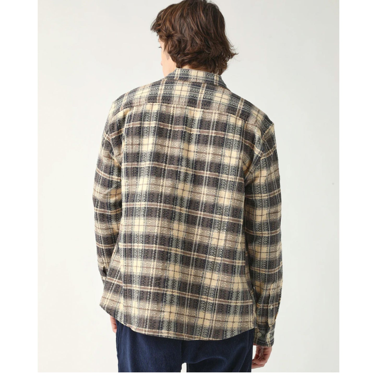 Dobby Weave L/S in Plaid