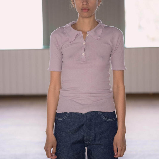 Dual Polo in Verbe Purple