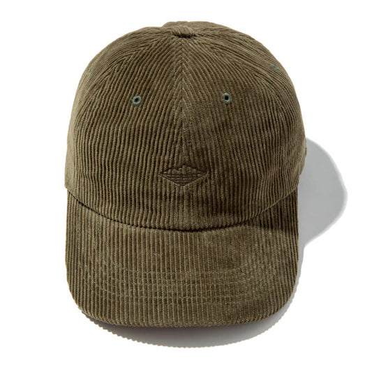 Field Cap in Olive Corduroy