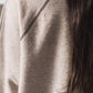 Fold Turtleneck in Grey Melange