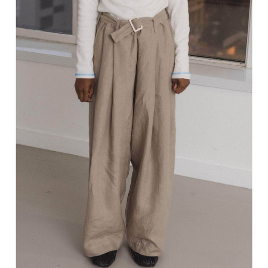 Frame Pants in Concrete