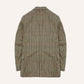 Prince of Wales Check Tweed Games Blazer Mk. VII in Wine