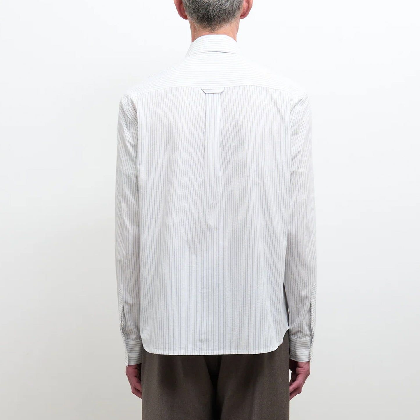 Giles Shirt in Blue/White Stripe