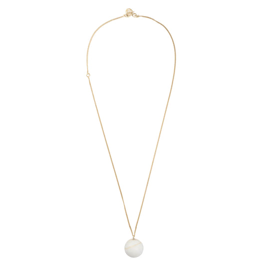 Gold Shell Long Necklace