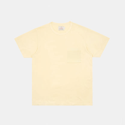 Heavy Duty S/S Pocket Tee in Lemon