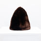 Straight Hair High Peak Hat in Pecan