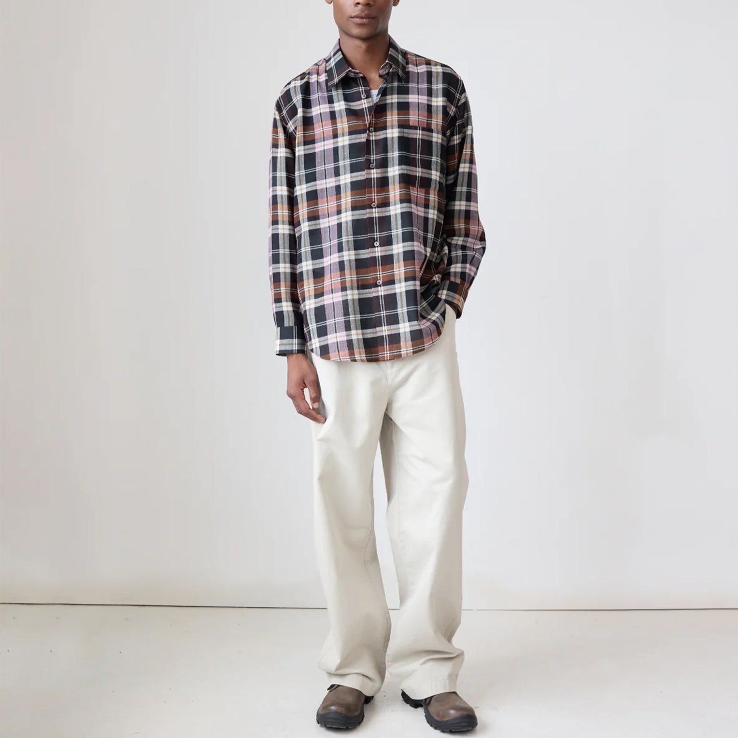 Hugo Shirt in Sienna Check