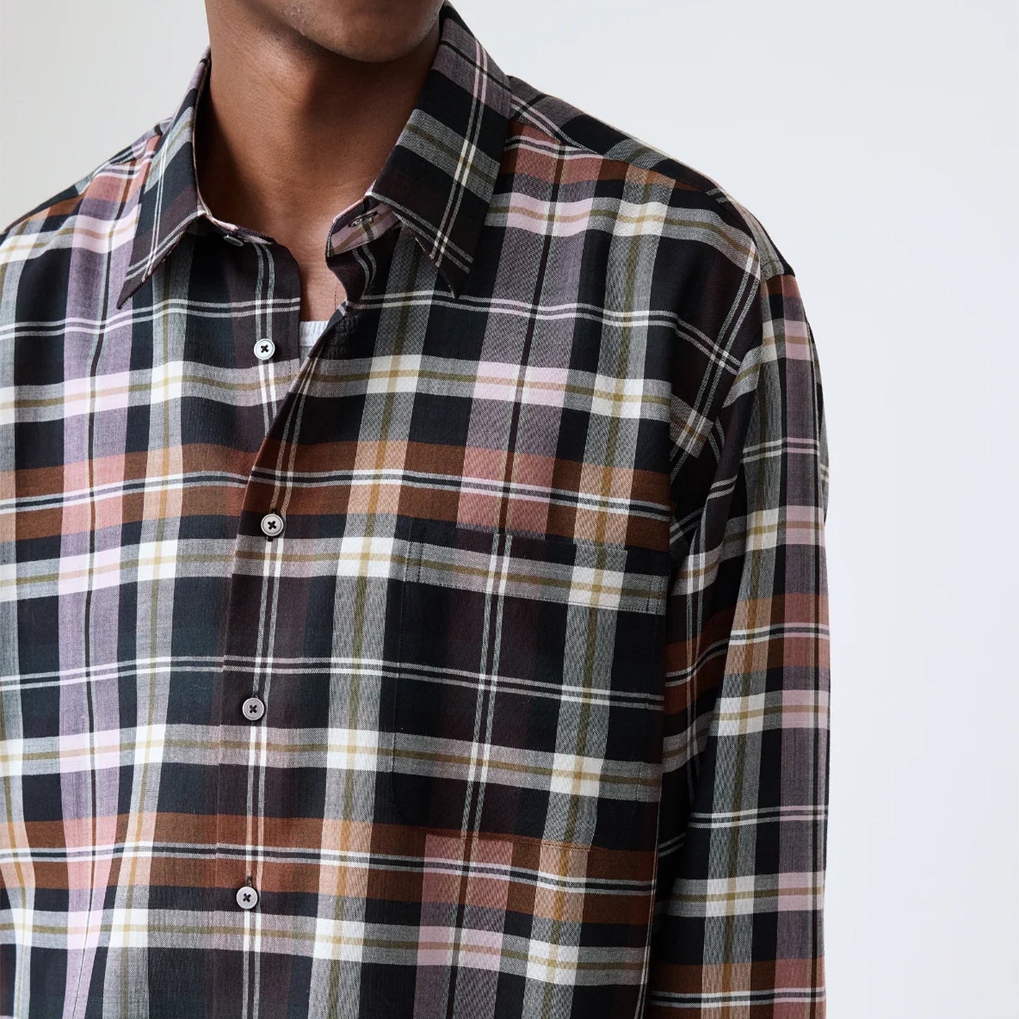 Hugo Shirt in Sienna Check