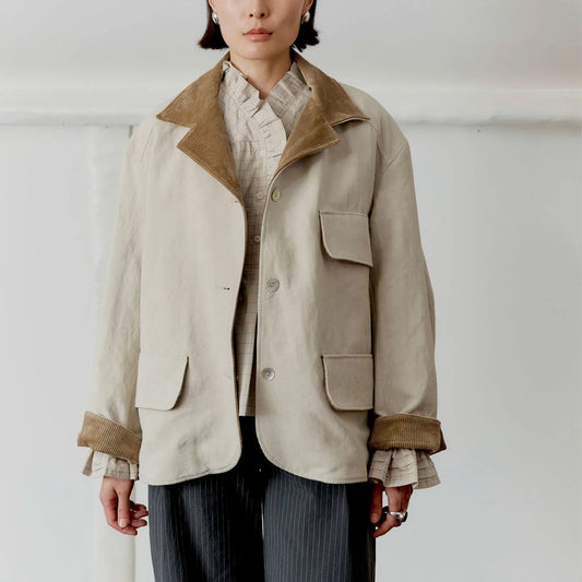 Japanese Drill / 8 Wale Cord Hunter Jacket