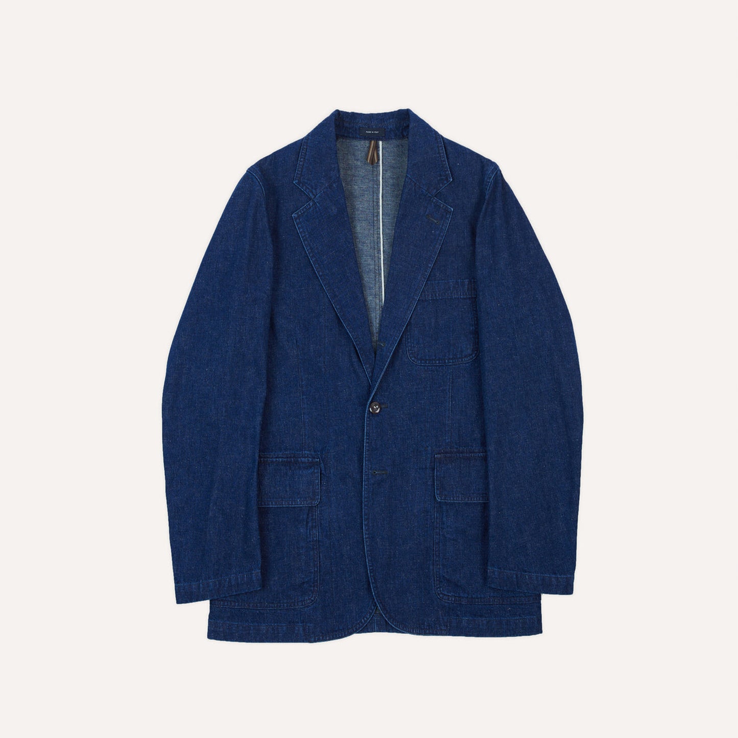 Indigo Cotton-Linen Games Blazer Mk. VI