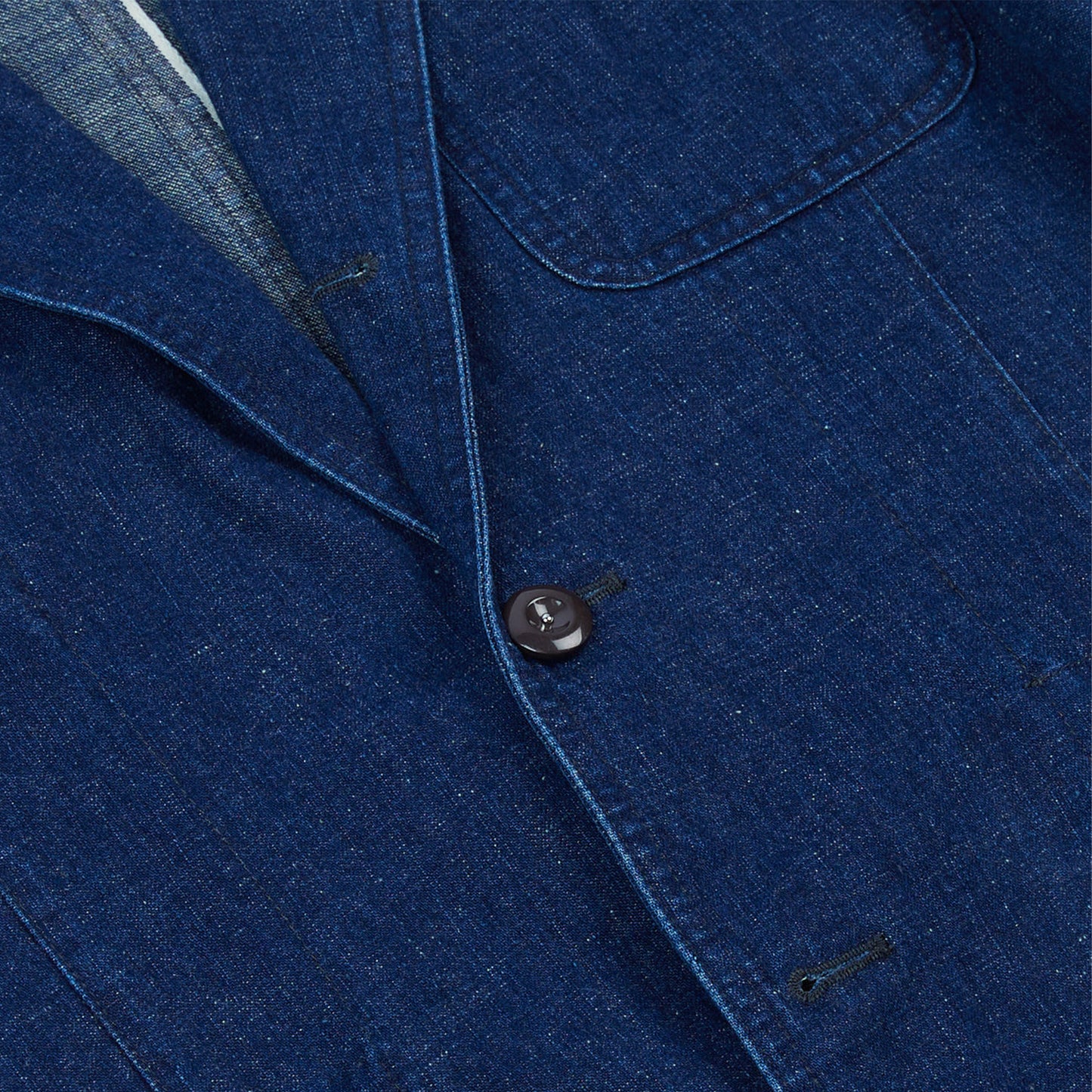 Indigo Cotton-Linen Games Blazer Mk. VI