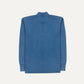 Indigo Cotton Jersey Long-Sleeve Polo Shirt