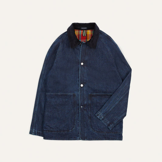 Indigo Wash Denim Field Jacket