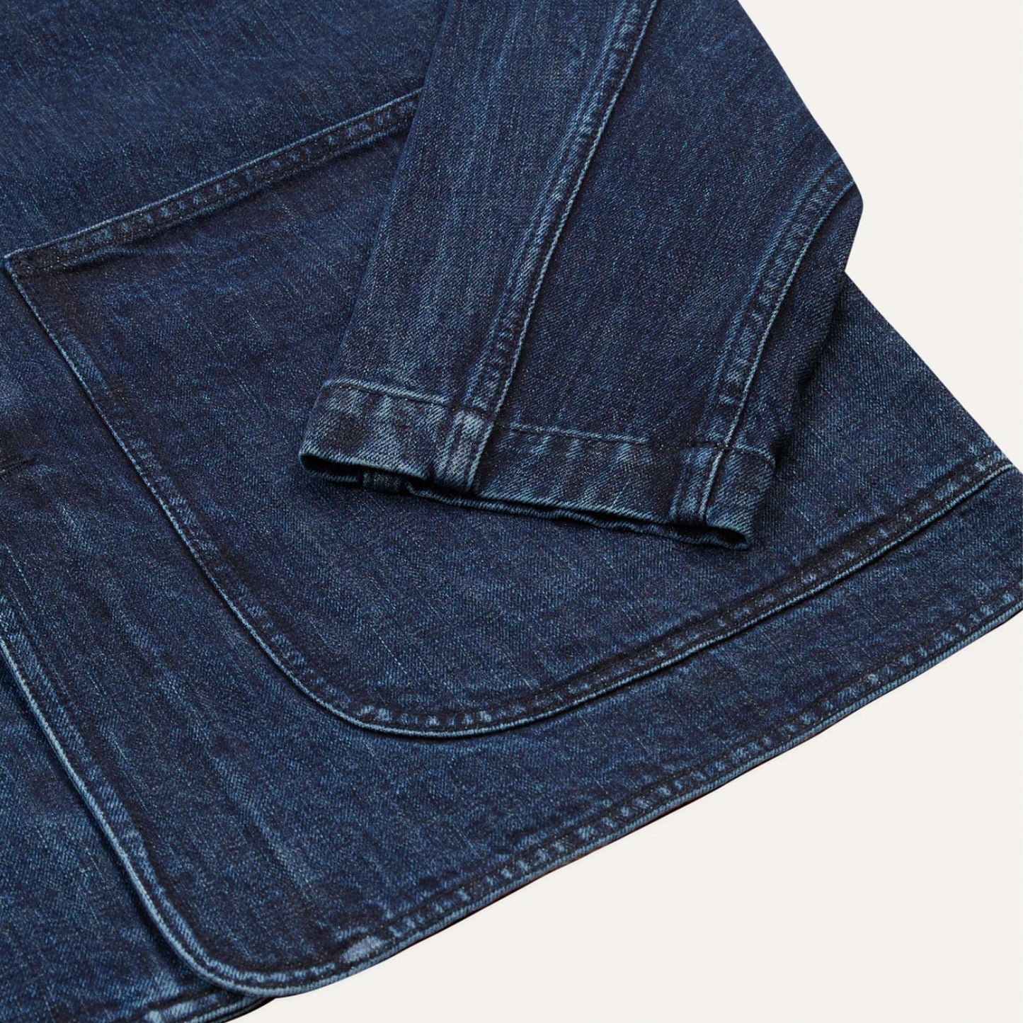Indigo Wash Denim Field Jacket