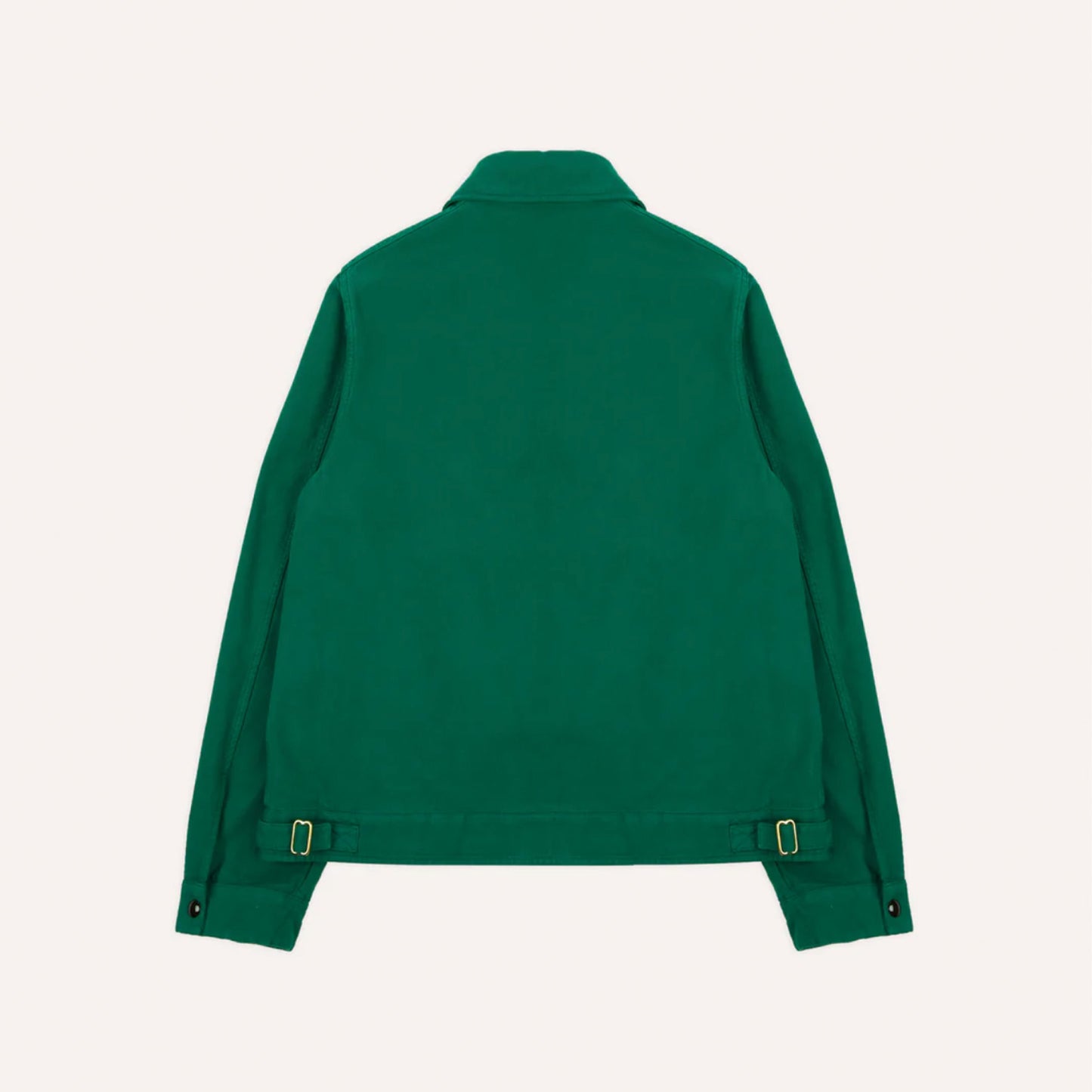 Military Blouson in Bottle Green