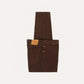 Japanese Selvedge Needlecord Five-Pocket Trousers in Brown