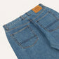 Japanese Selvedge Denim Five-Pocket Jeans in Bleach Wash