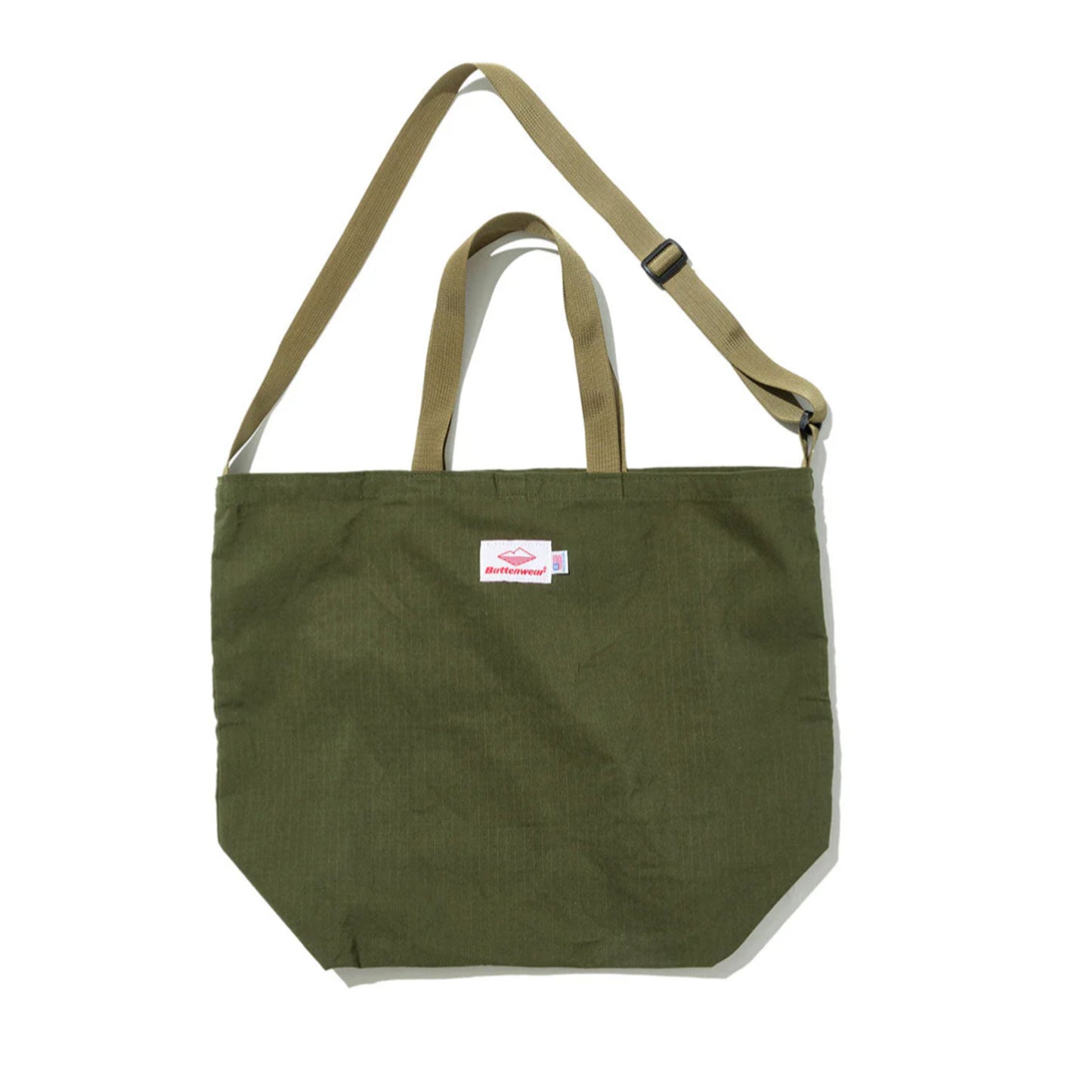 Packable Tote in Olive Drab