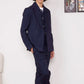 Leon Double Breasted Jacket in Night Sky