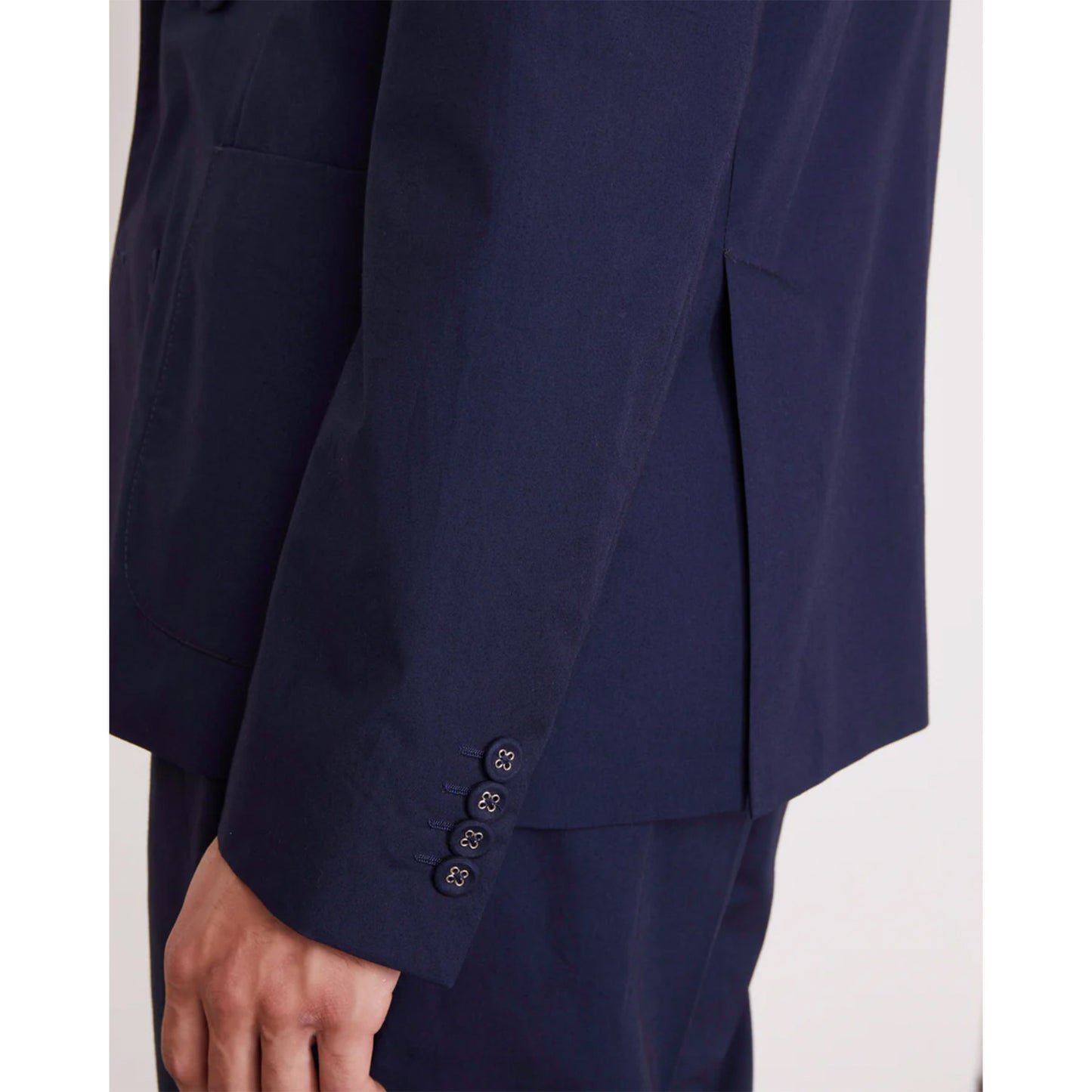 Leon Double Breasted Jacket in Night Sky