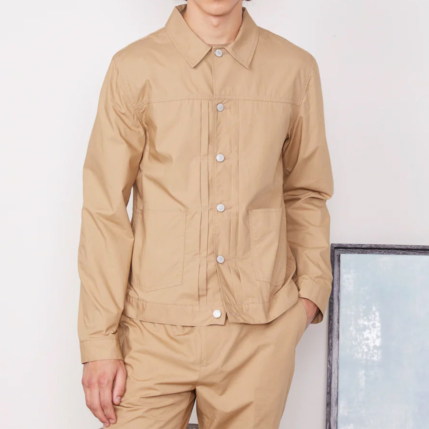 Leo Jacket in British Khaki