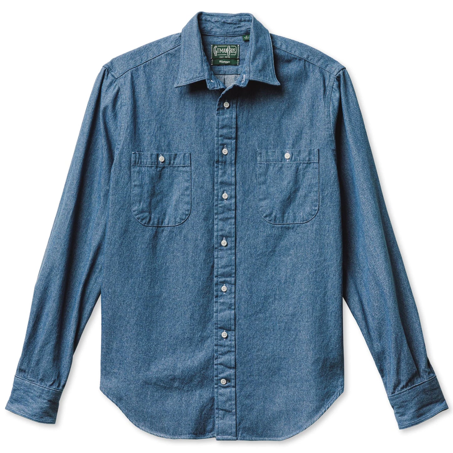 Light Denim Work Shirt