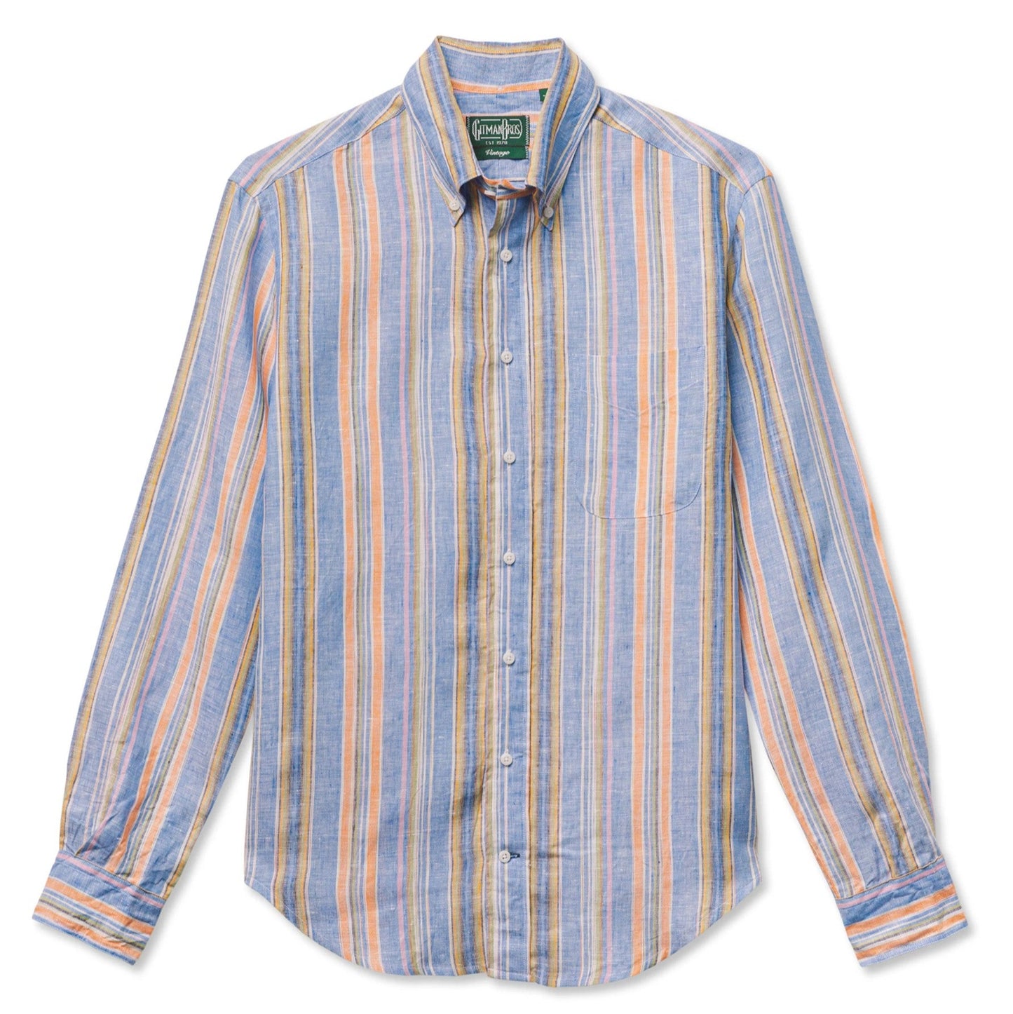 Awning Stripe Linen Shirt