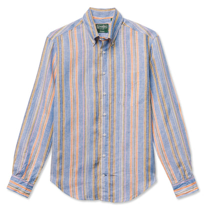 Awning Stripe Linen Shirt