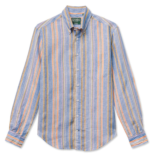 Awning Stripe Linen Shirt