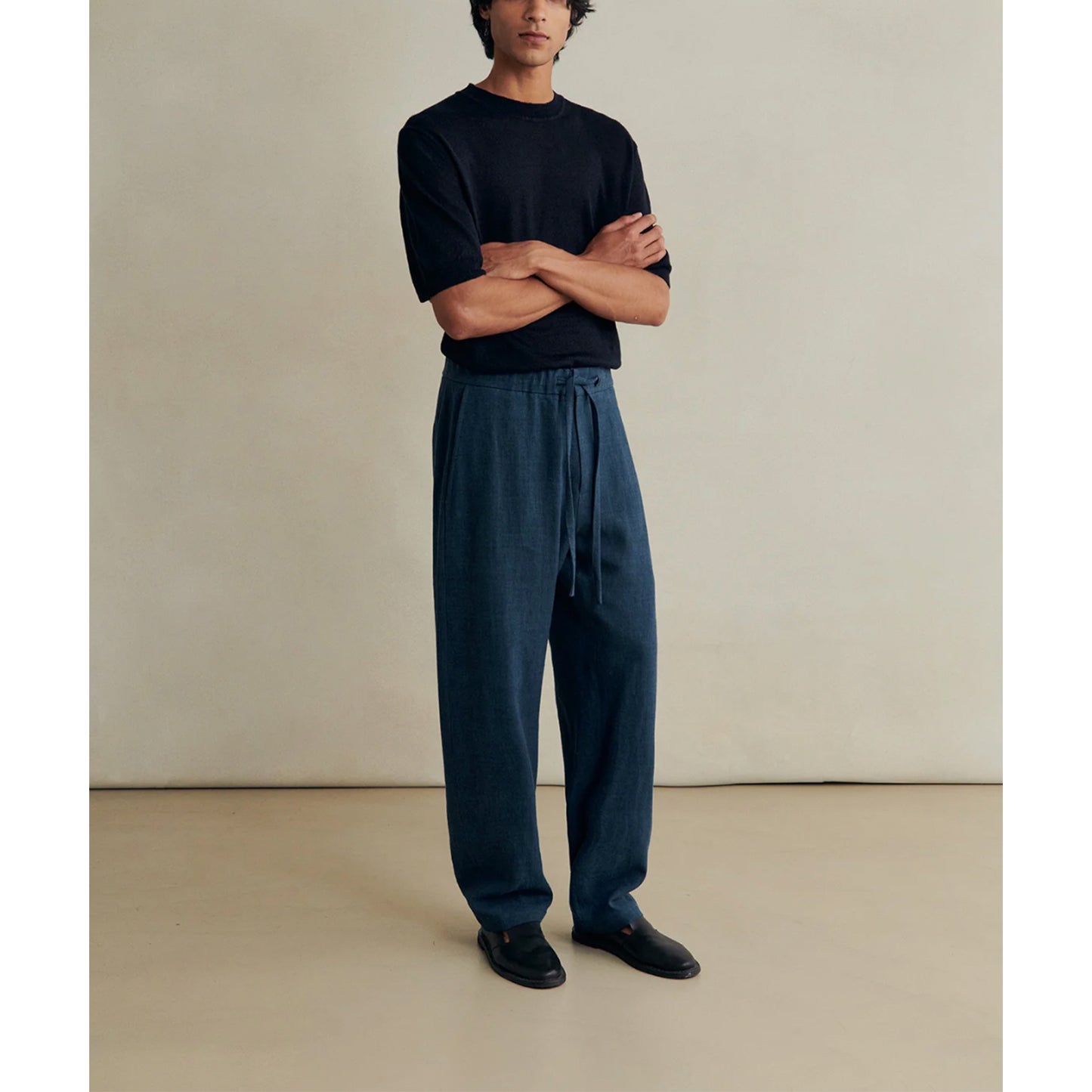 Lounge Trouser in Prussian Blue