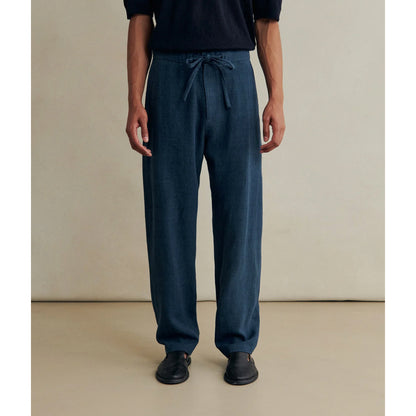 Lounge Trouser in Prussian Blue