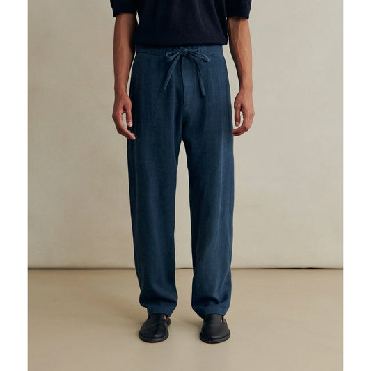 Lounge Trouser in Prussian Blue