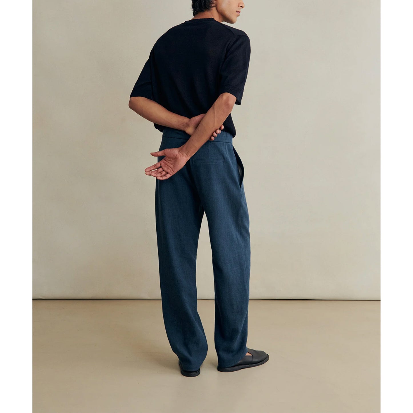 Lounge Trouser in Prussian Blue