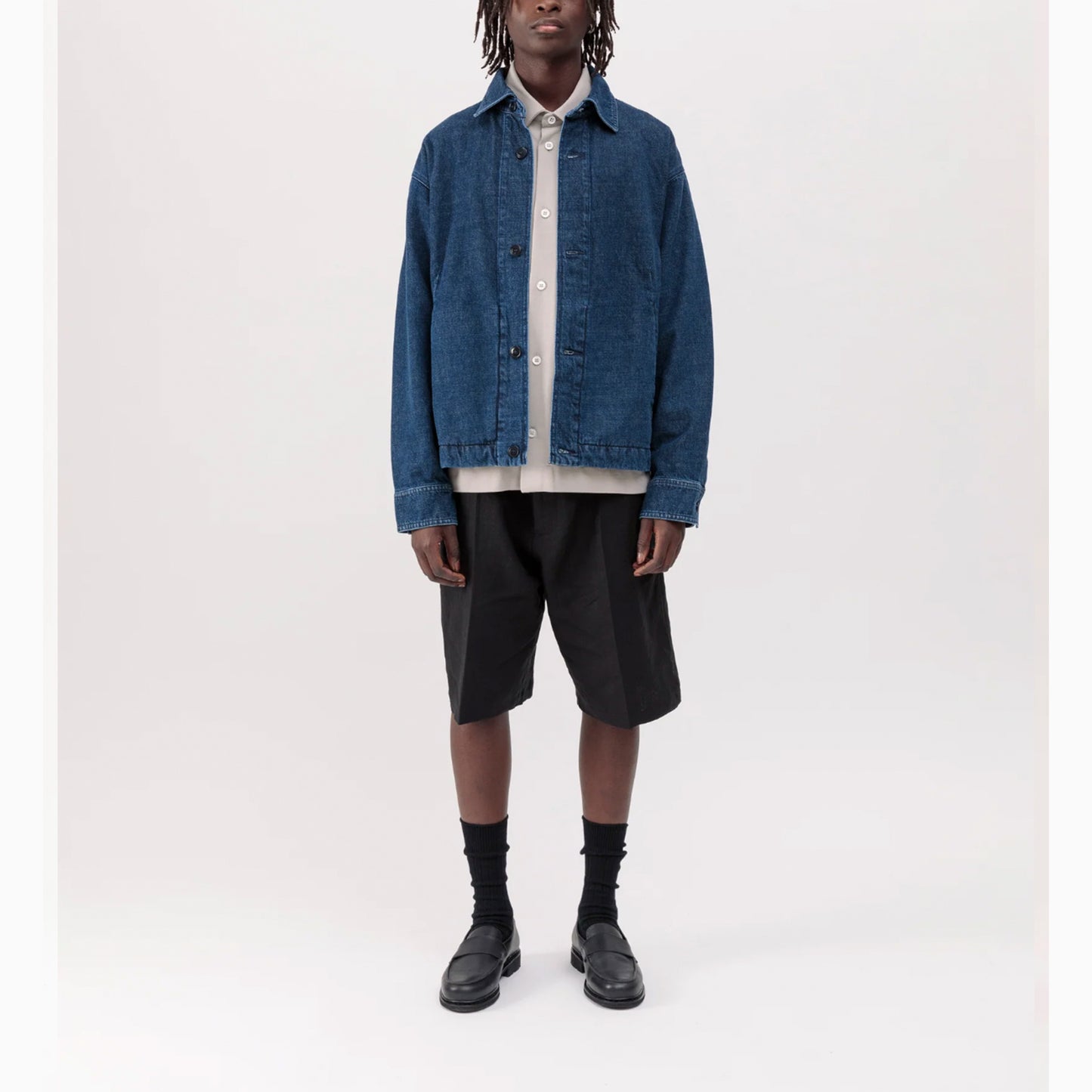Lux J in Dark Indigo