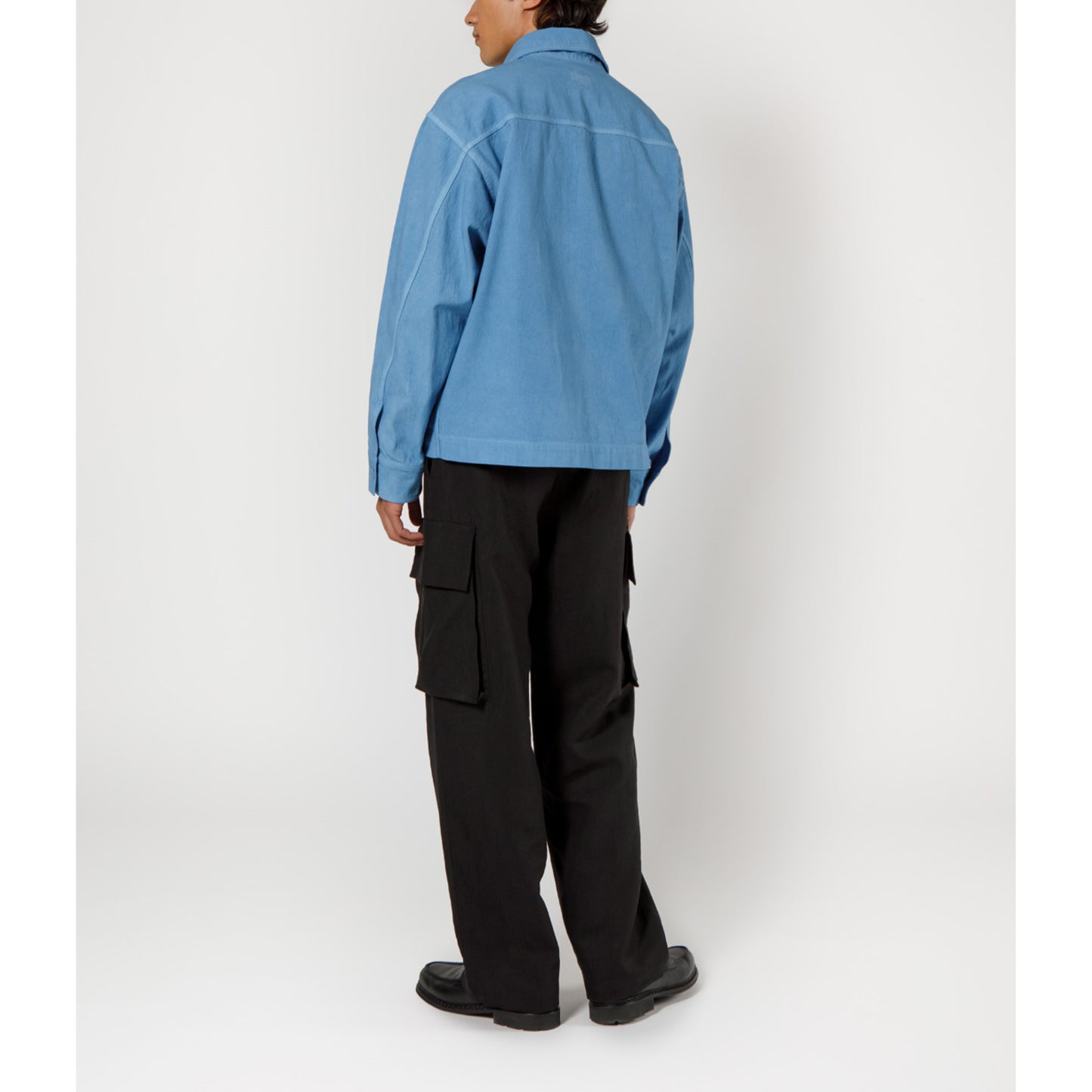 Lux Jacket in Washed Woad